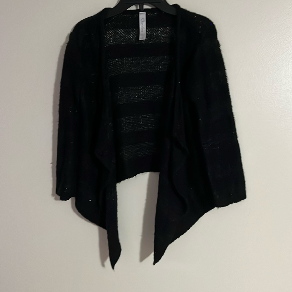 Black Sweater Glitter Cherokee